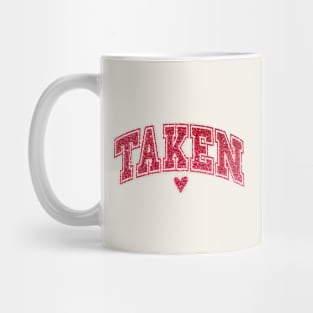 Taken Glitter Valentine Mug